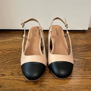 Torrid 10.5 WW slingback block heel (online exclusive)